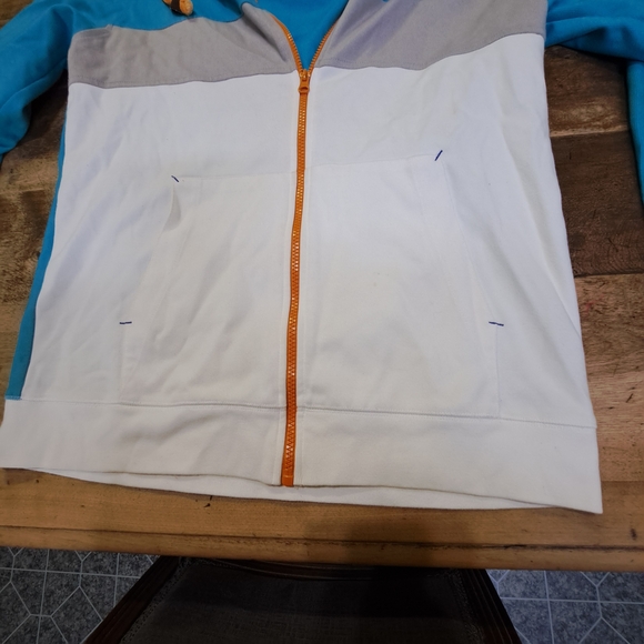 American Rag Blue Striped Hoodie - Picture 2 of 7